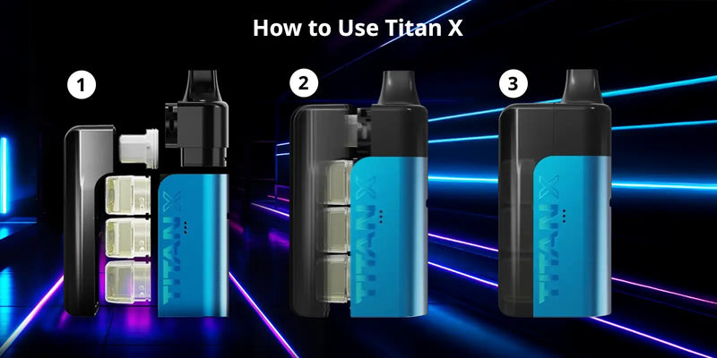 How to Use Titan 10K Vape Pods