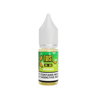 Twist E-liquid 10ml nic salt in honeydew melon flavour with vibrant green label.