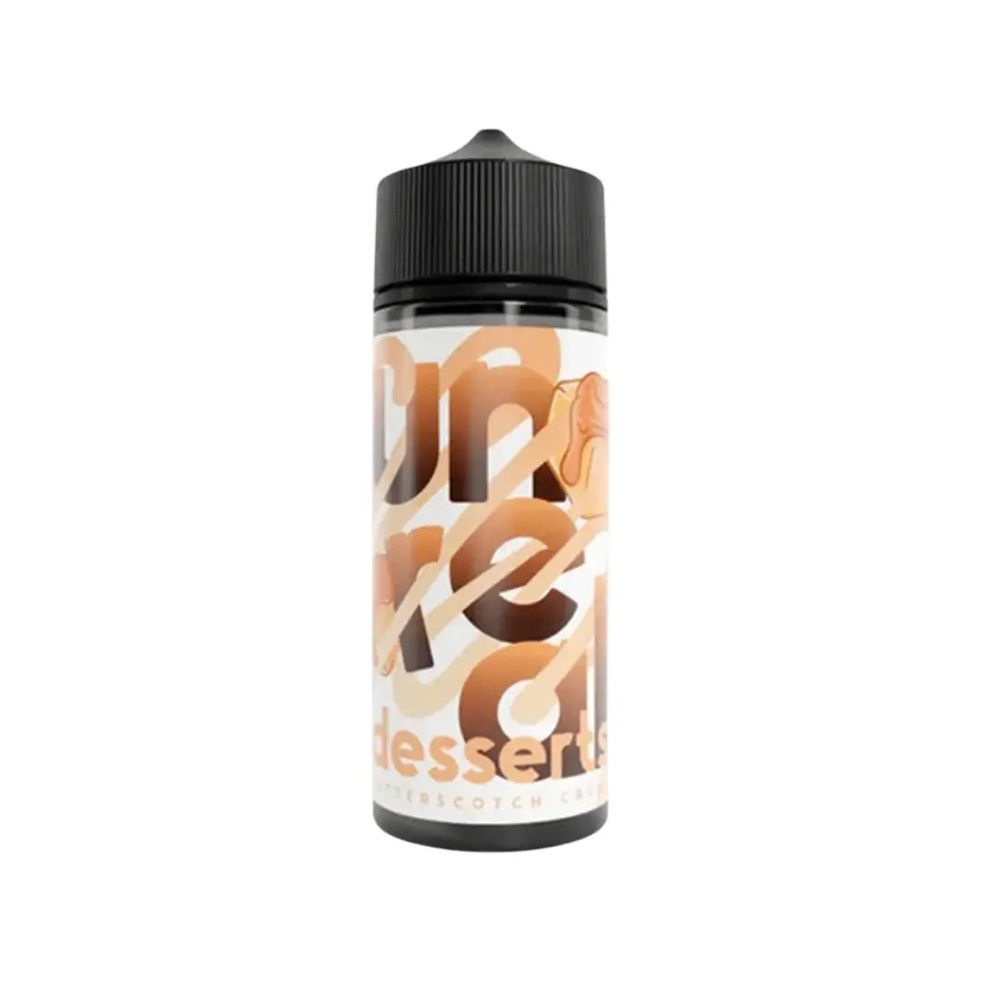 Unreal Desserts Butterscotch Cream 100ml Shortfill - UK