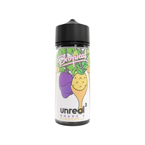 Unreal3 Propical grape & pineapple 100ml E-liquid Vape Juice Great for sub-ohm vape tanks
