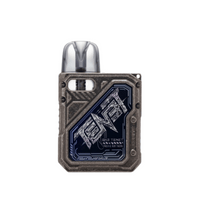 Uwell Caliburn GK3 Tenet Pod Kit in grey with sleek, futuristic design.