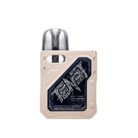 Uwell Caliburn GK3 Tenet Pod Kit in white, featuring a sleek, futuristic design.