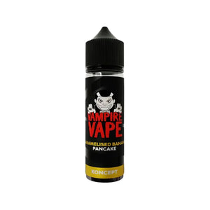 Vampire Vape Desserts Caramelised banana pancake Flavour 50ml Shortfill E-Liquid great for sub-ohm vape tanks