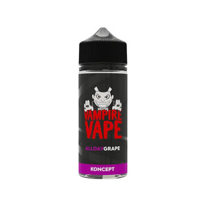 Vampire Vape Koncept all day grape 100ml Shortfill E-Liquid great for sub-ohm vape kits