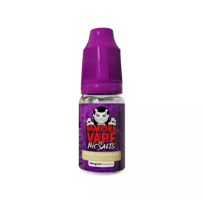 Vampire Vape White Chocolate Hazelnut Tobacco 10ml Nic Salt