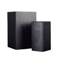 Vaperz Cloud Hammer of God Shinobi mod in black, with intricate design and branded packaging.