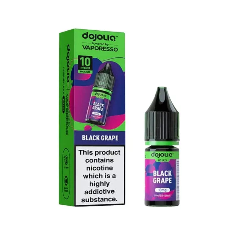 Vaporesso Dojoliq Black Grape Nic Salt 10ml | Ecigone UK