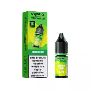 Vaporesso Dojoliq 10ml Nic Salt lemon lime flavour available in 10mg and 20mg strength great for refillable pod vape kits