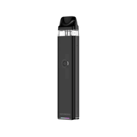 Vaporesso Xros 3 Pod Vape Kit in black, sleek design with a transparent pod top.