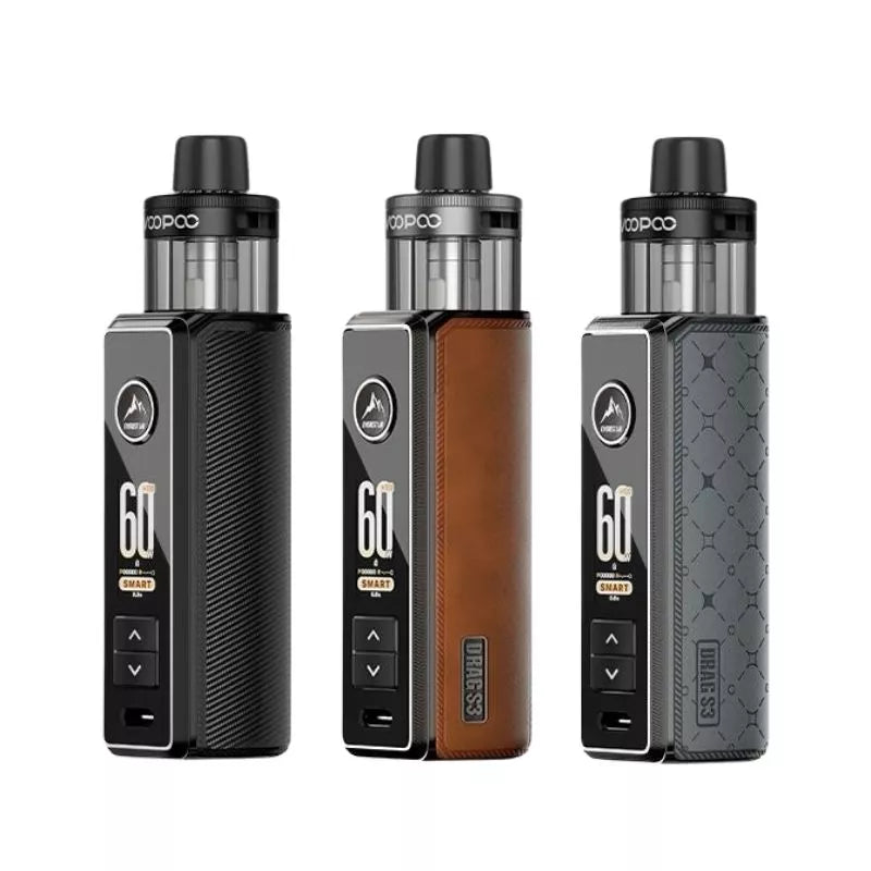 VooPoo Drag S3 Pod Kit | 60W | 3000mAh VooPoo Drag S3 Pod Kit | 60W | 3000mAh