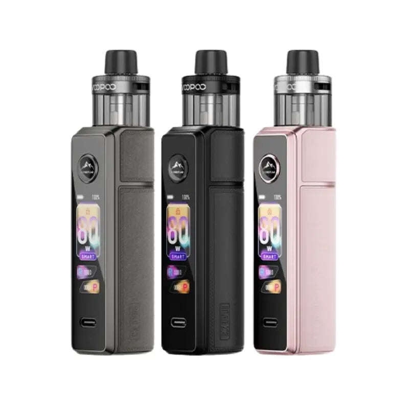 VooPoo Drag X3 Pod Vape Kit | 18650/21700 | 80W VooPoo Drag X3 Pod Vape Kit | 18650/21700 | 80W
