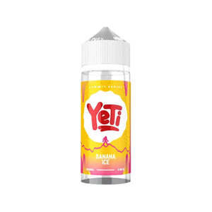 Yeti Summit Series Banana Ice Flavour 100ml Shortfill Vape Juice Great for Sub-ohm vape kits & sub-ohm vape tanks