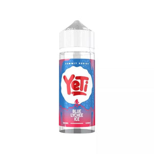 Yeti Summit Series blue lychee Ice Flavour 100ml Shortfill Vape Juice Great for Sub-ohm vape kits & sub-ohm vape tanks