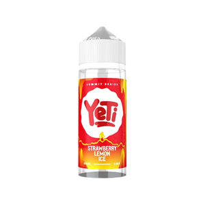 Yeti Summit Series strawberry lemon Ice Flavour 100ml Shortfill Vape Juice Great for Sub-ohm vape kits & sub-ohm vape tanks