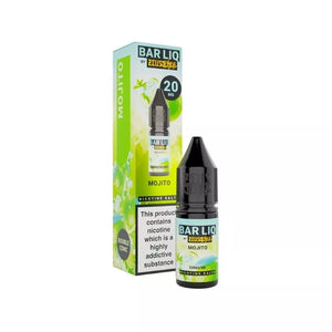 Zeus Juice Bar Liq Mojito 10ml Nic Salt e-liquid available in 5mg, 10mg, 20mg great for refillable pod vapes 
