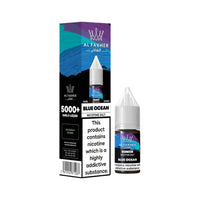 Al Fakher 10ml Nic Salt Blue Ocean e-liquid bottle and box packaging