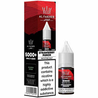 Al Fakher 10ml Nic Salt Strawberry Punch e-liquid bottle and box packaging