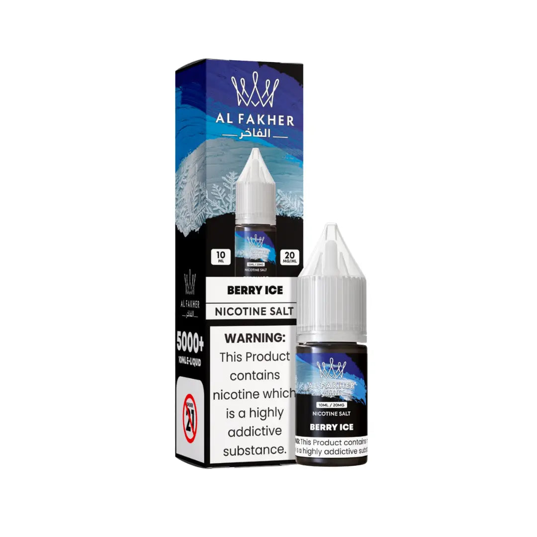 Al Fakher Berry Ice 10ml Nic Salt - 11mg & 20mg - UK