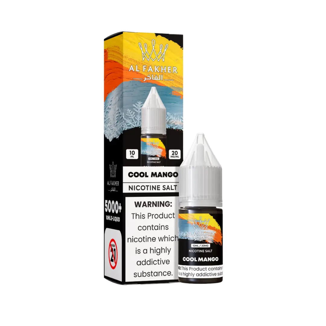 Al Fakher Cool Mango 10ml Nic Salt - 11mg & 20mg - UK