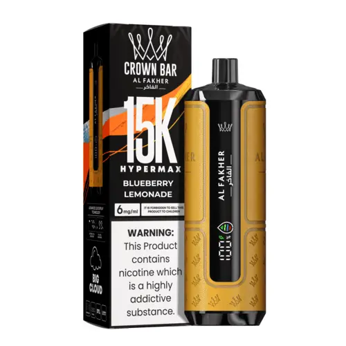 Al Fakher Crown Bar 15K Hypermax Disposable Vape Kit