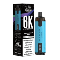 Al Fahker Crown Bar 6K Supermax Disposable Vape Kit