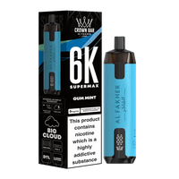 Al Fahker Crown Bar 6K Supermax Disposable Vape Kit