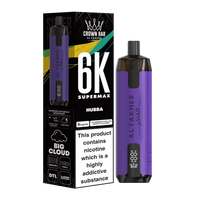 Al Fahker Crown Bar 6K Supermax Disposable Vape Kit