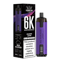 Al Fahker Crown Bar 6K Supermax Disposable Vape Kit