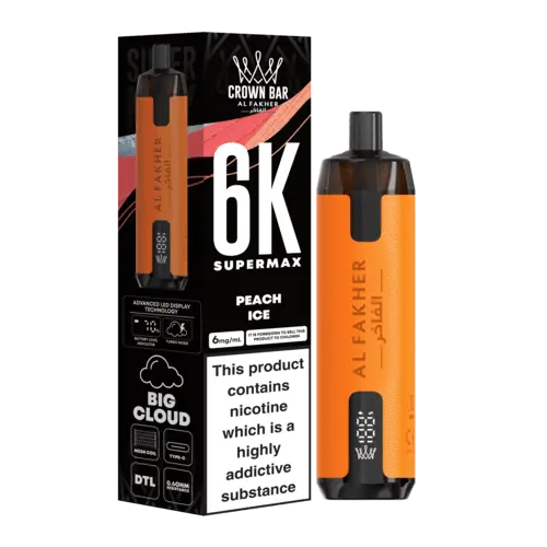 Al Fahker Crown Bar 6K Supermax Disposable Vape Kit