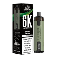 Al Fahker Crown Bar 6K Supermax Disposable Vape Kit