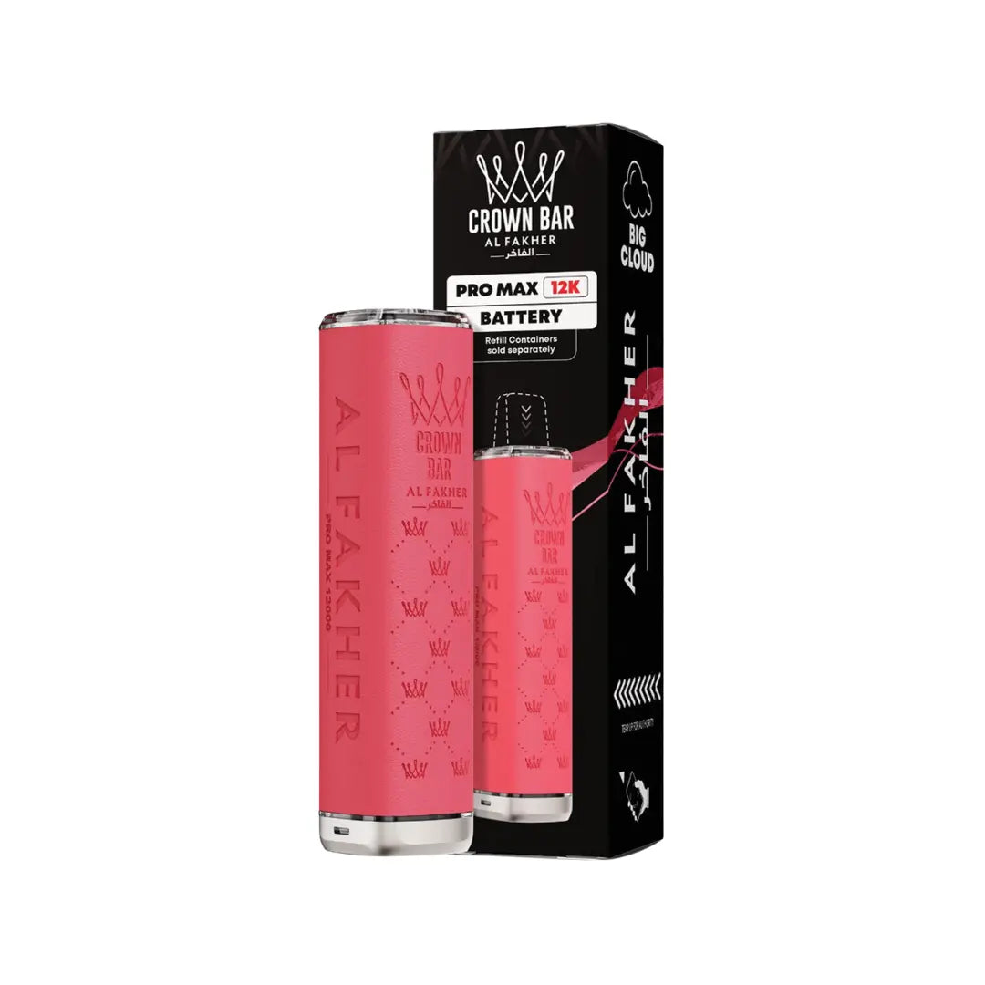 Al Fakher Pro Max 12K | Refillable Crown Bar Vape