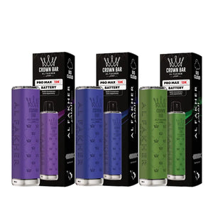 Al Fakher Crown Bar Pro Max 12K Device in 3 different colours - Purple - Blue - Green