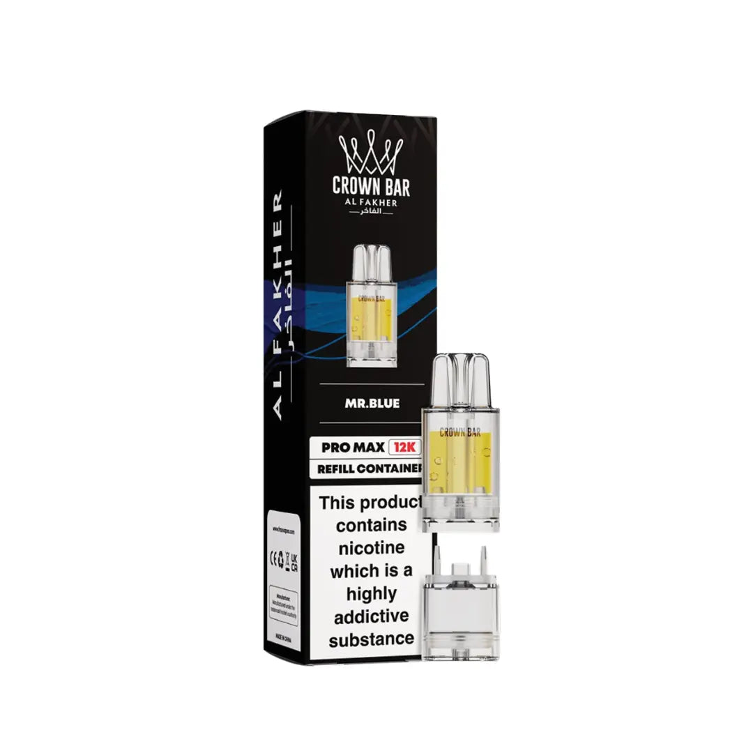 elfbar pods paket Order Al Fakher Crown Bar Pro Max 15000 Puffs Gum Mint now
