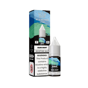 Al Fakher Gum Mint 10ml Nic Salt E-liquid - Great for Refillable Vape Kits 