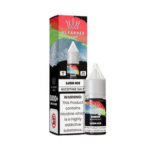 Al Fakher Lush Ice 10ml Nic Salt E-liquid - Great for Refillable Vape Kits 