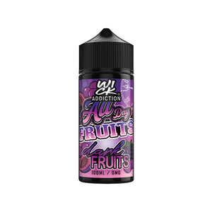 All Day Fruits Dark Fruits Flavour 100ml By Wick Addiction Great for Sub-ohm Vape Kits & Sub-ohm Vape Tanks