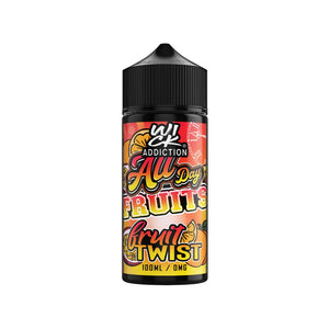 All Day Fruits Fruit Twist Flavour 100ml By Wick Addiction Great for Sub-ohm Vape Kits & Sub-ohm Vape Tanks
