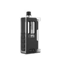 Ambition Mods KIL Lite DNA60 Mod, sleek black design with transparent accents.