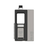 Ambition Mods KIL-LITE Pro DNA60C AIO Mod in sleek gunmetal black finish, featuring a modern and minimalist design, ideal for compact and portable vaping