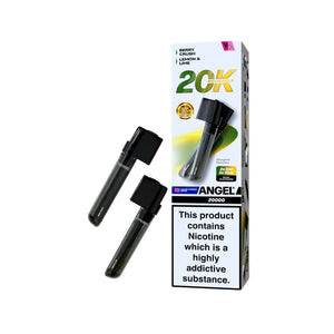Angel 20k Vape Pods By Vape Bars for the Vapes Bar Angel 20K Rechargeable Vape Kit. Pool Edition - Berry Crush - Lemon & Lime