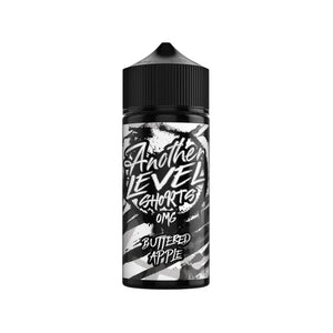 Another Level Buttered Apple Flavour 100ml By Wick Addiction 50VG/50PG Vape Juice Great for Refillable Pod Vape Kits