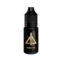 Aromaxy Tobacco 10ml e-liquid bottle with black cap and camouflage design.