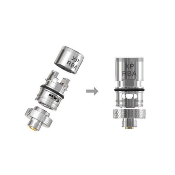 Exploded view of Artery Nugget GT RBA coil assembly.