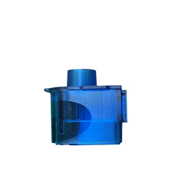 Transparent Asmodus Minikin replacement pod on white background.