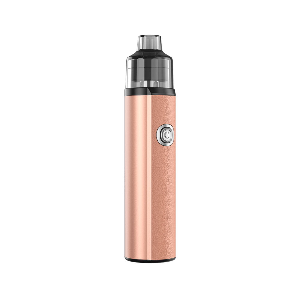 Aspire BP Stik Pod Kit in rose gold, featuring a sleek design and single button operation.