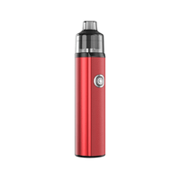 Red Aspire BP Stik Pod Kit with sleek design, displayed against a white background.