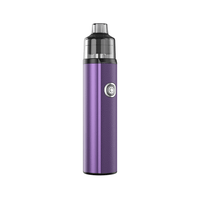 Purple Aspire BP Stik Pod Kit with a sleek design and single button, on a white background.