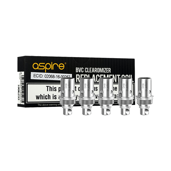 Aspire BVC Replacement Coils 5pcs - Coils/Pods - Ecigone Vape Shop UK