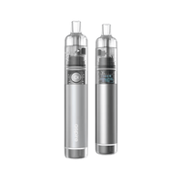 Silver Aspire Cyber G Pod Kit with transparent top and sleek design.