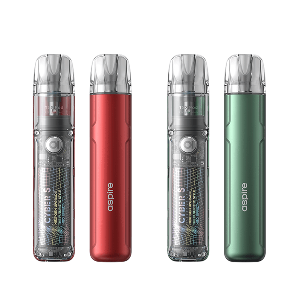 Cyber S Pod Kit by Aspire | Futuristic Transparent Vape | UK Cyber S Pod Kit by Aspire | Futuristic Transparent Vape | UK